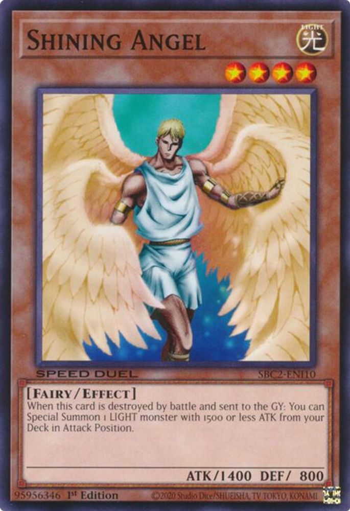 SBC2-ENI10 * Shining Angel * Common * Speed Duel: Battle City Finals