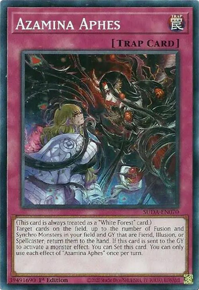 SUDA-EN070 * Azamina Aphes * Common * Supreme Darkness