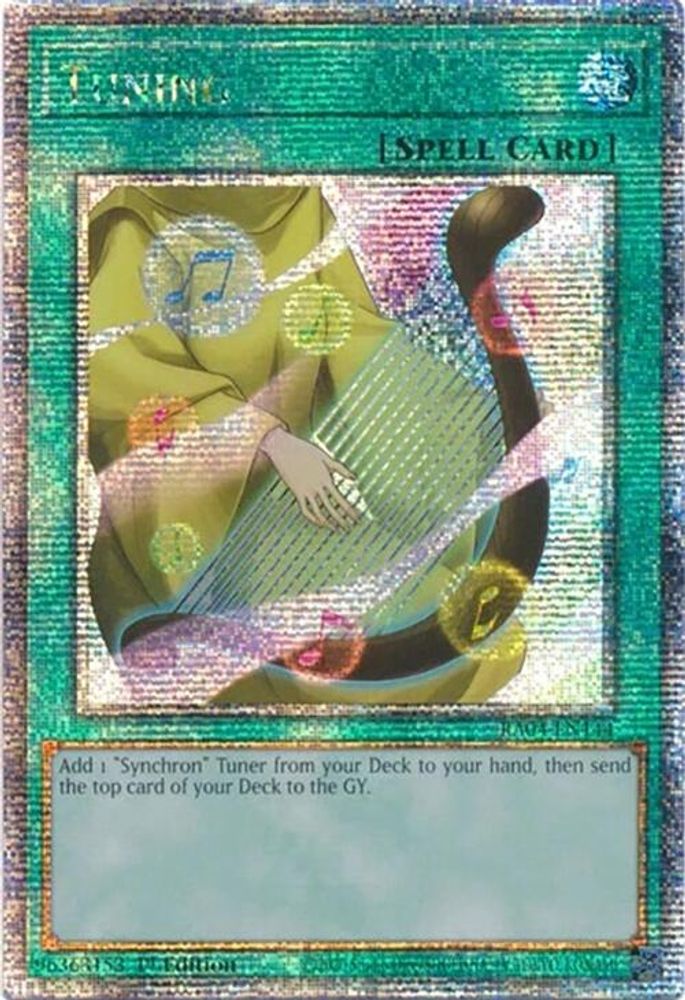 RA04-EN144 * Tuning * Quarter Century Secret Rare * Quarter Century Stampede
