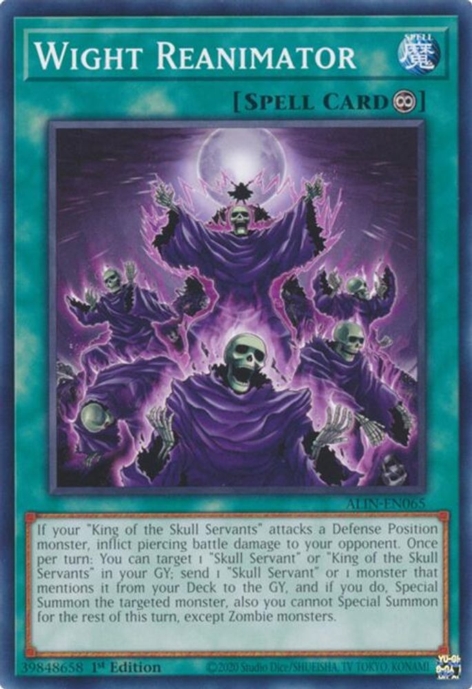 ALIN-EN065 * Wight Reanimator * Common * Alliance Insight
