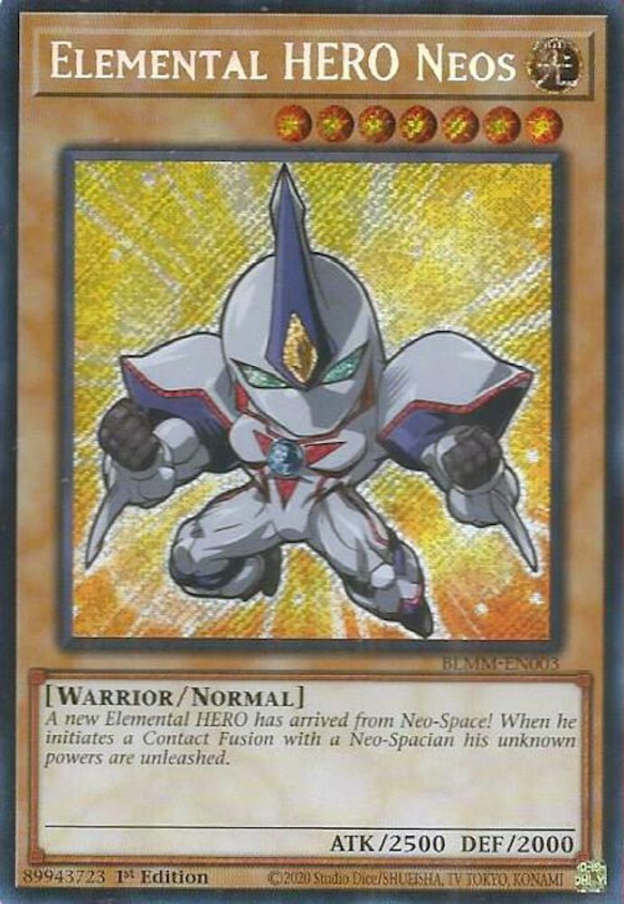 Elemental HERO Neos * Secret Rare * BLMM-EN003