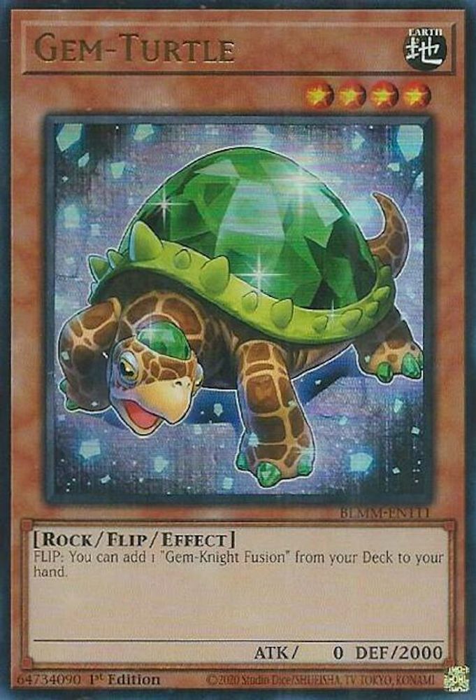 BLMM-EN111 * Gem-Turtle * Ultra Rare * Battles of Legend: Monster Mayhem
