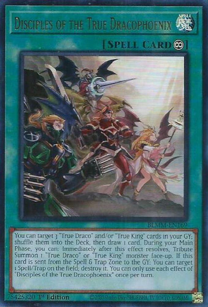 BLMM-EN169 * Disciples of the True Dracophoenix * Ultra Rare * Battles of Legend: Monster Mayhem