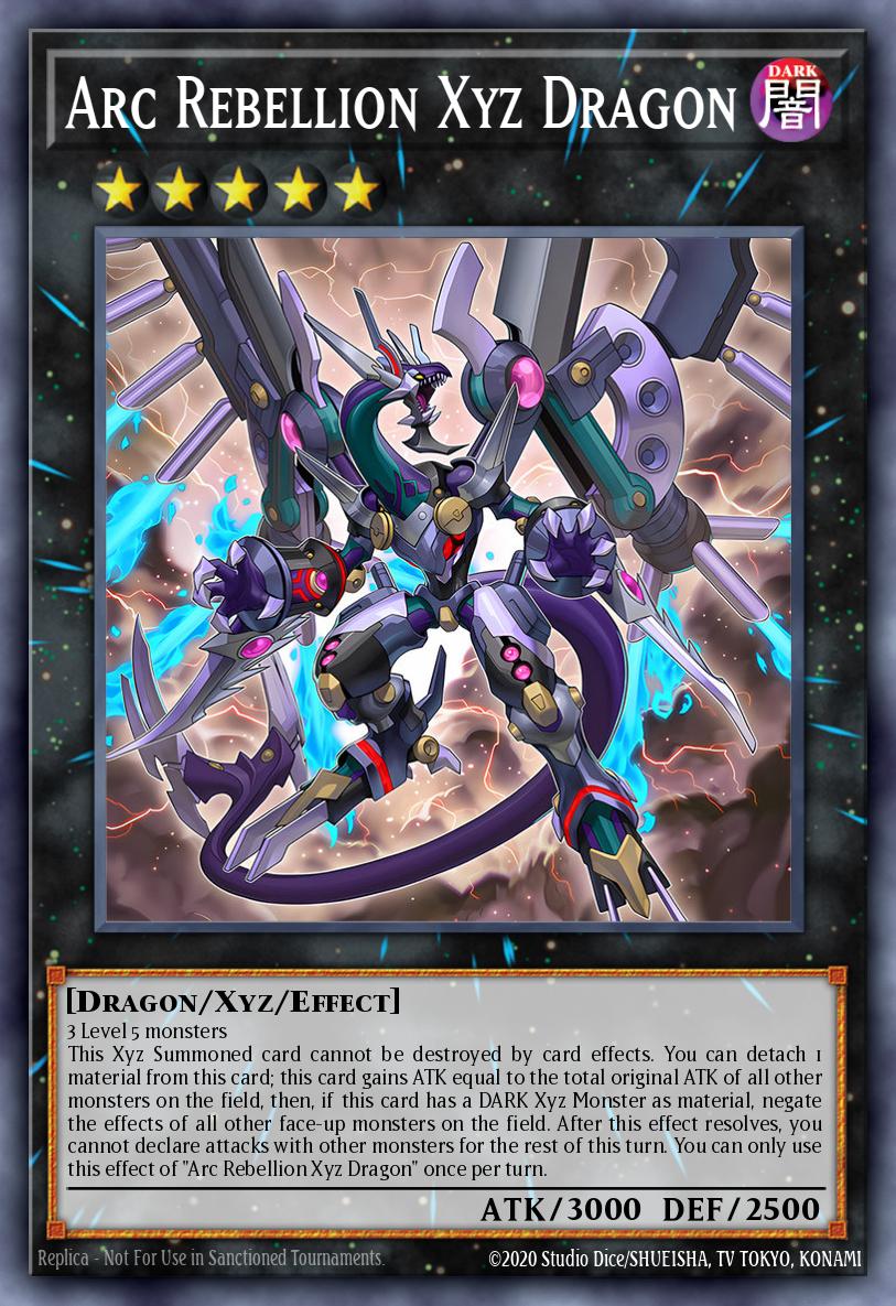 LAVD-ENO32 * Arc Rebellion Xyz Dragon * Common * Legendary Arc-V Decks