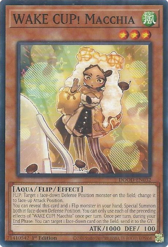 DOOD-EN032 * WAKE CUP! Macchia * Common * Doom of Dimensions
