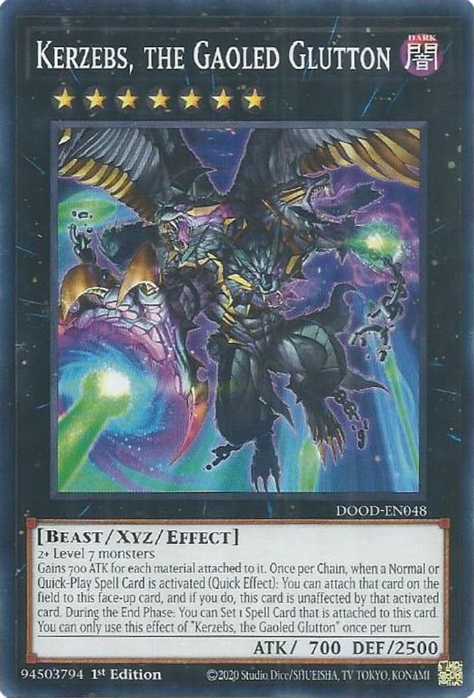 DOOD-EN048 * Kerzebs, the Gaoled Glutton * Common * Doom of Dimensions