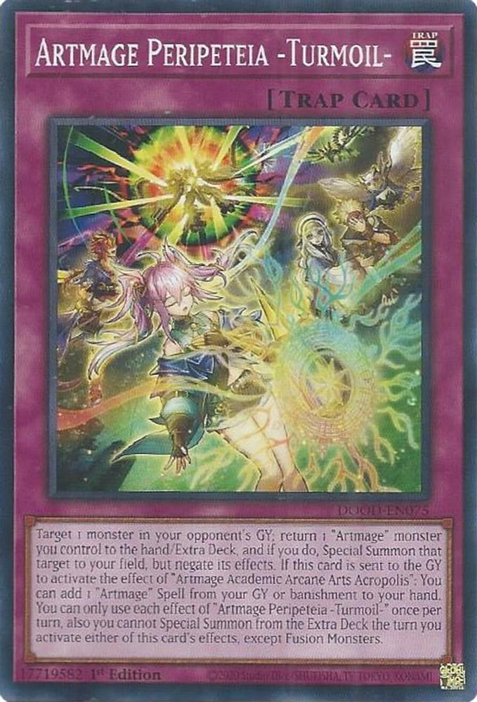 DOOD-EN075 * Artmage Peripeteia - Turmoil- * Common * Doom of Dimensions