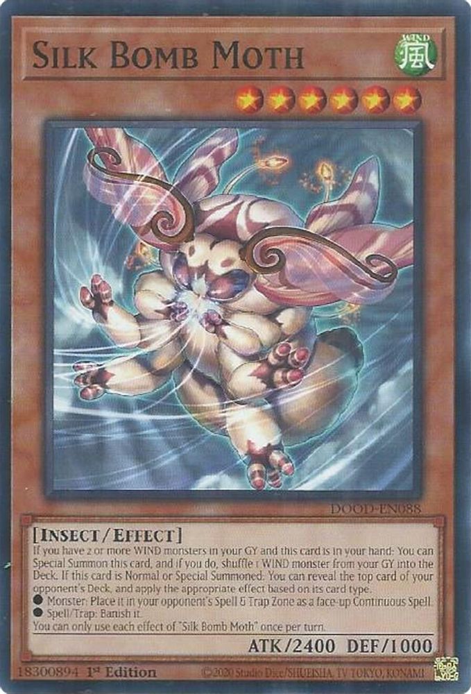 DOOD-EN088 * Silk Bomb Moth * Common * Doom of Dimensions