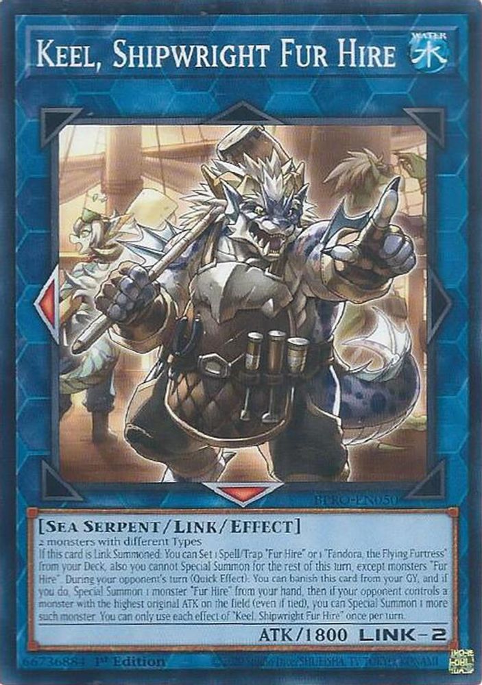 BPRO-EN050 * Keel, Shipwright Fur Hire * Common * Burst Protocol