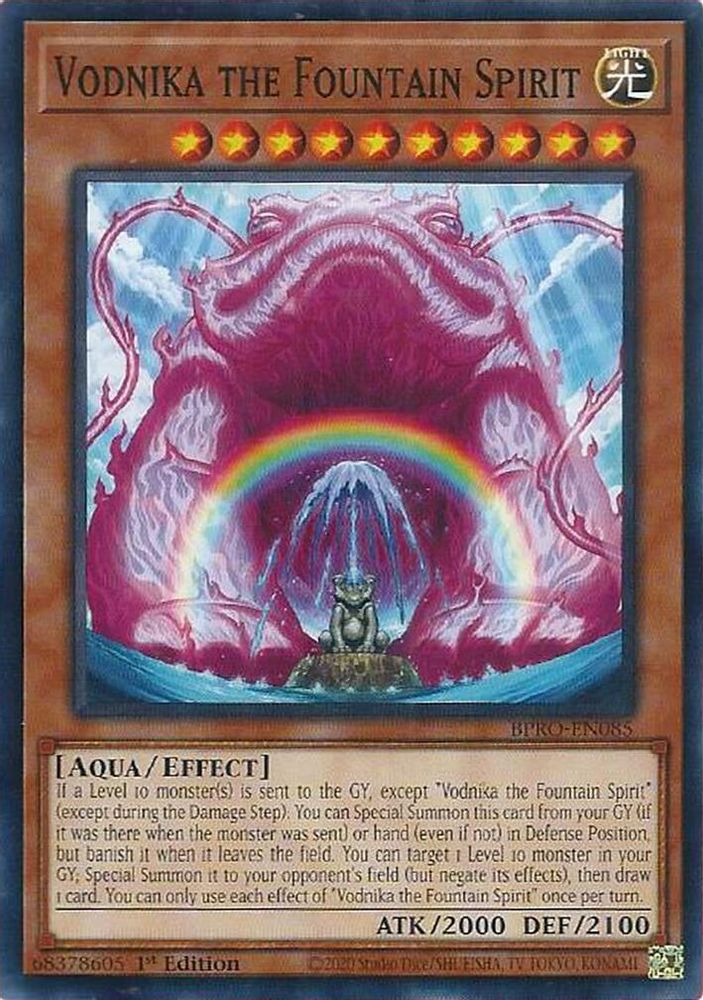 BPRO-EN085 * Vodnika the Fountain Spirit * Common * Burst Protocol