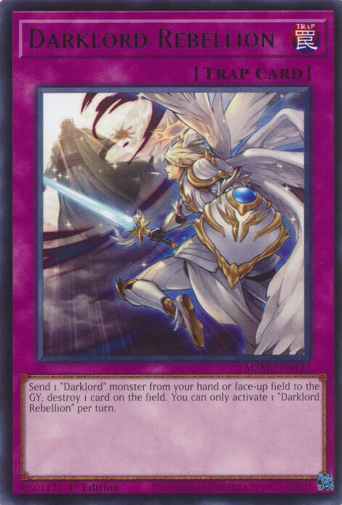Darklord Rebellion * Rare * MZMU-EN123