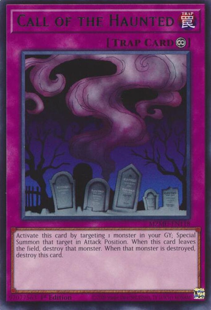 MZMU-EN118 * Call of the Haunted * Rare * Maze of Muertos