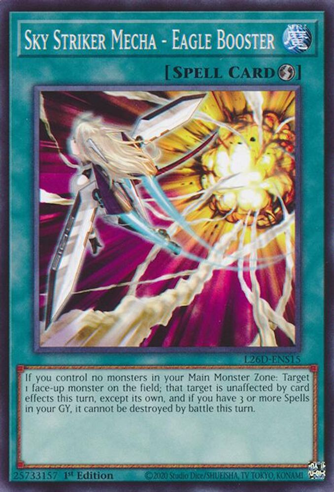 L26D-ENS15 - Sky Striker Mecha - Eagle Booster - Common - Legendary Modern Decks 2026