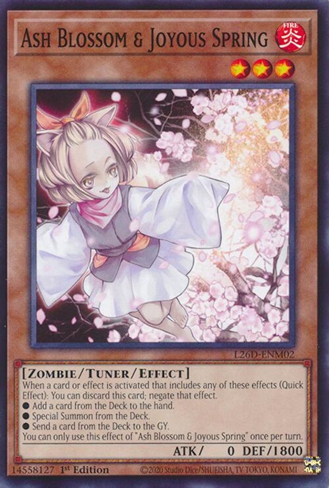 L26D-ENM02 * Ash Blossom & Joyous Spring * Common / Short Print * Legendary Modern Decks 2026