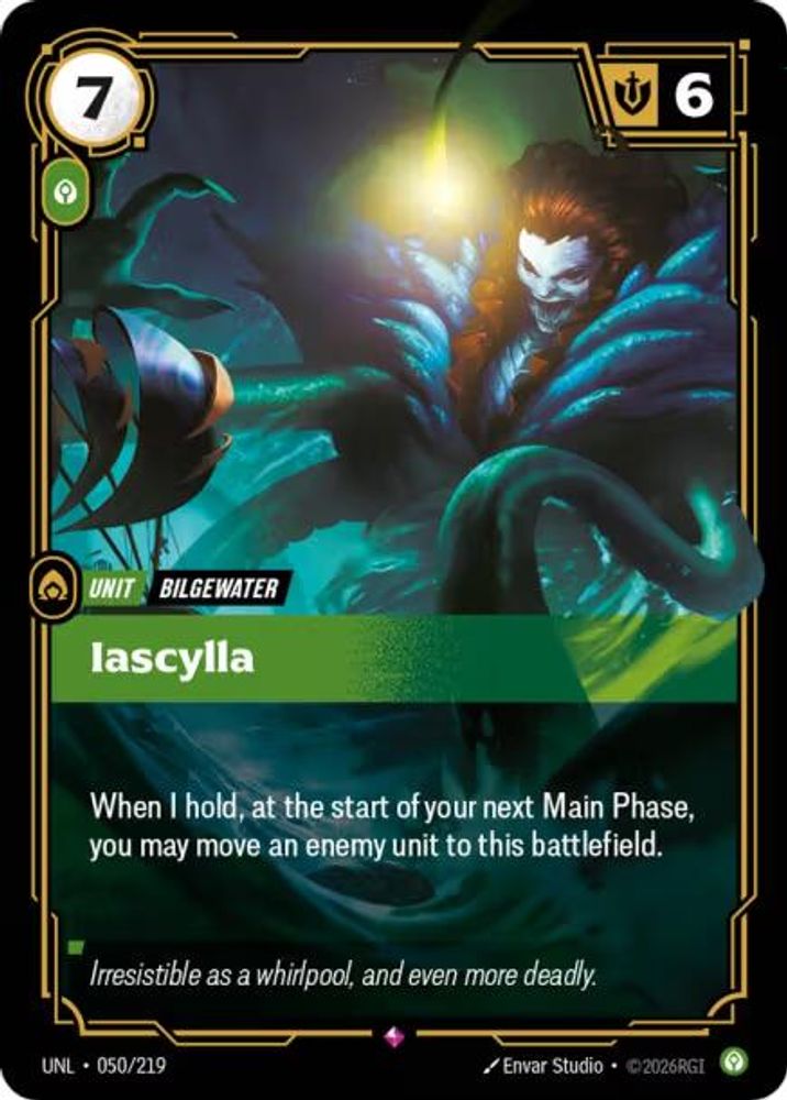 050/219 - Iascylla (Foil) - Rare - Unleashed