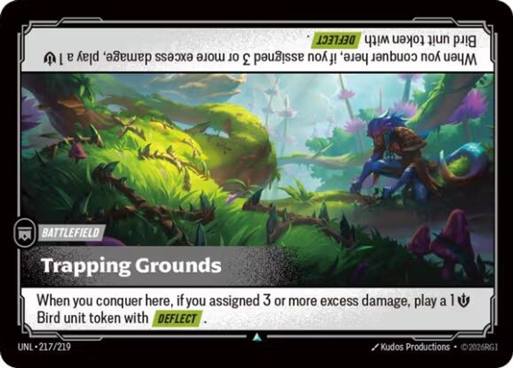 217/219 - Trapping Grounds (Foil) - Uncommon - Unleashed