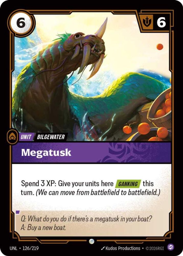 126/219 - Megatusk - Common - Unleashed