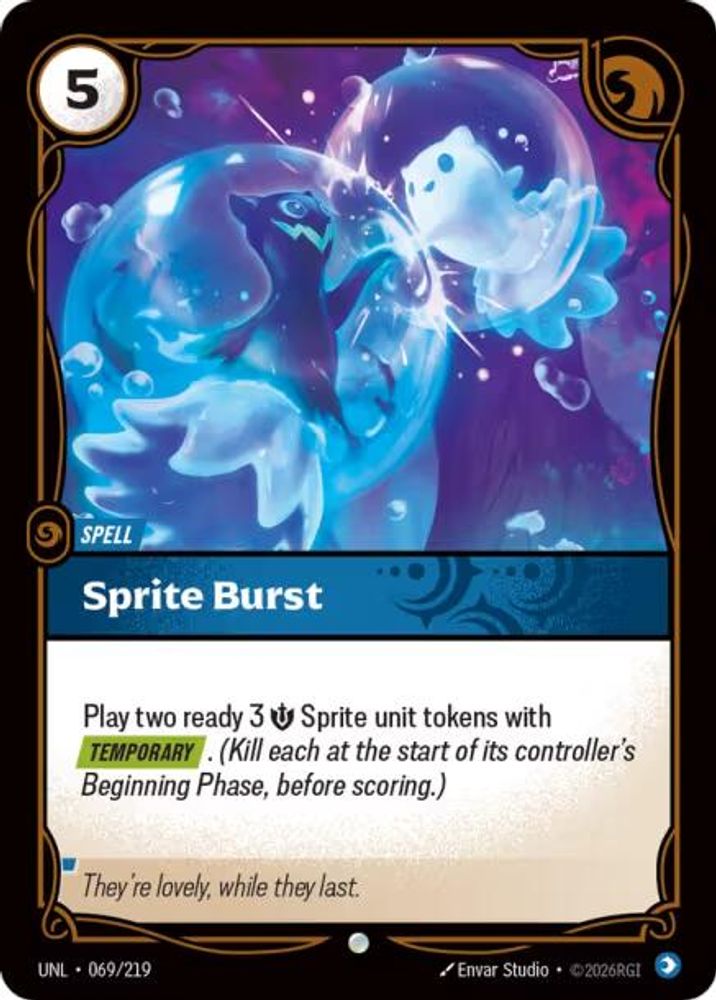 069/219 - Sprite Burst - Common - Unleashed