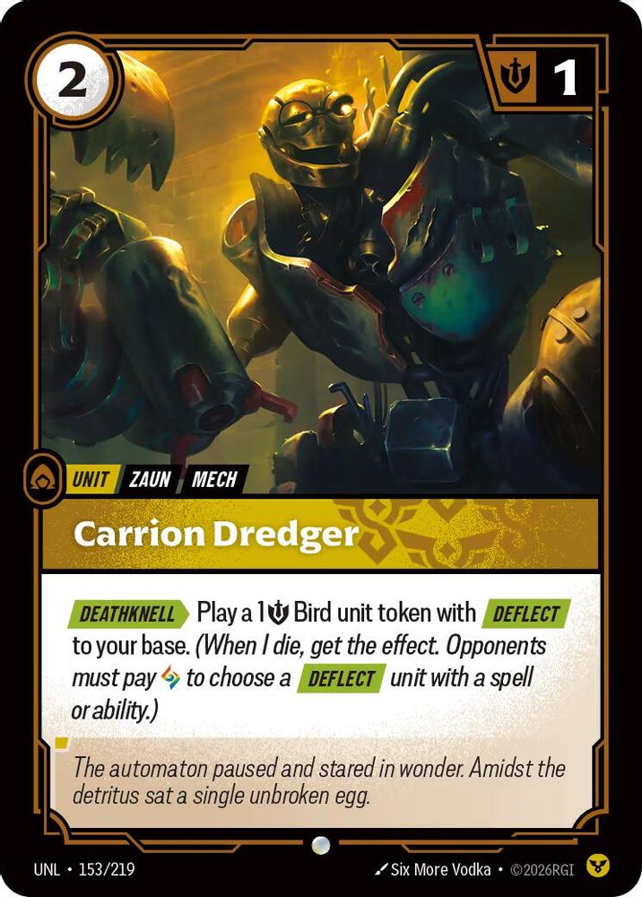 153/219 - Carrion Dredger - Common - Unleashed