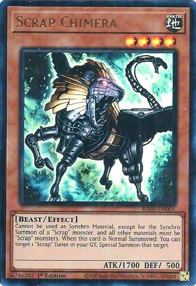 RA05-EN005 - Scrap Chimera - Ultra Rare - Rarity Collection 5