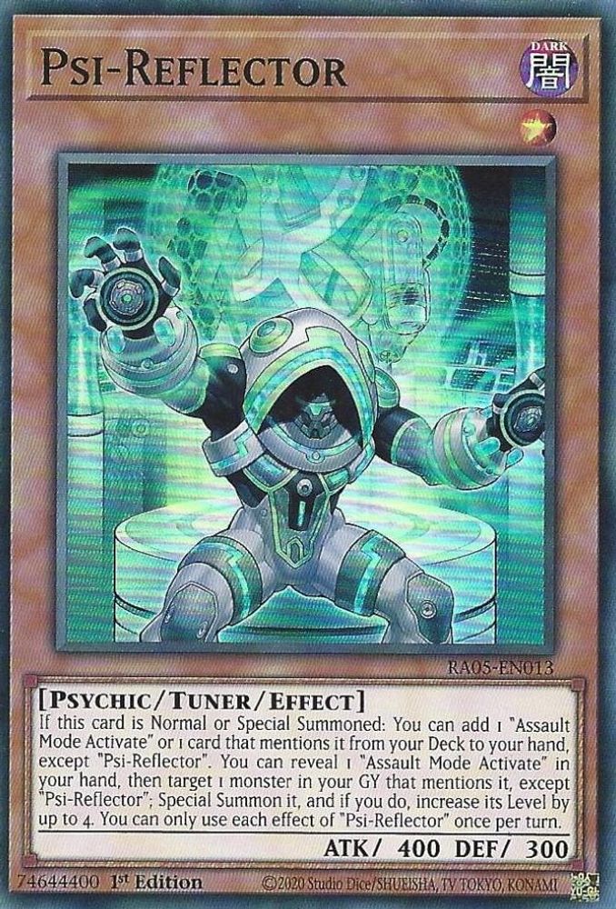 RA05-EN013 - Psi-Reflector - Super Rare - Rarity Collection 5