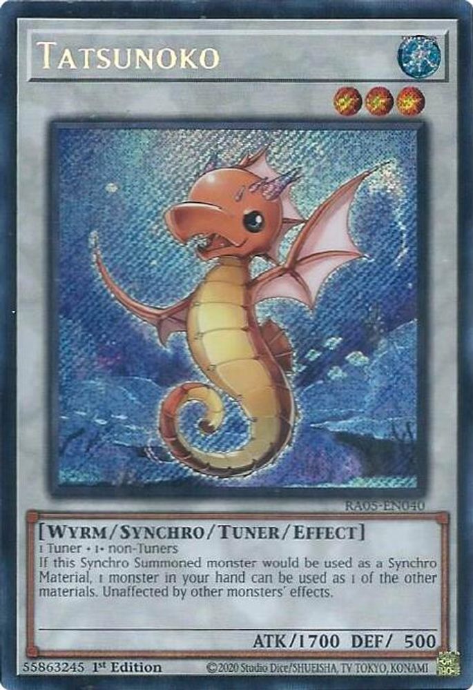 RA05-EN040 * Tatsunoko * Secret Rare * Rarity Collection 5