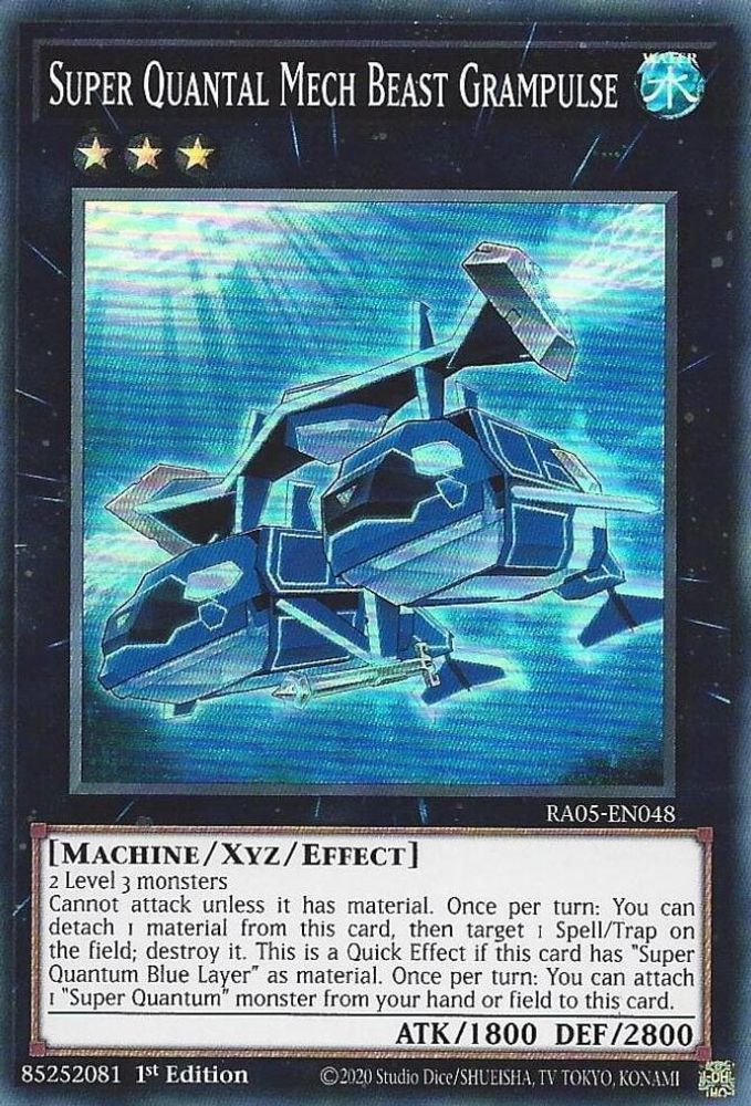 RA05-EN048 * Super Quantal Mech Beast Grampulse * Super Rare * Rarity Collection 5