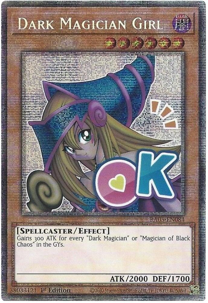 RA05-EN084 * Dark Magician Girl * Starlight Rare * Rarity Collection 5