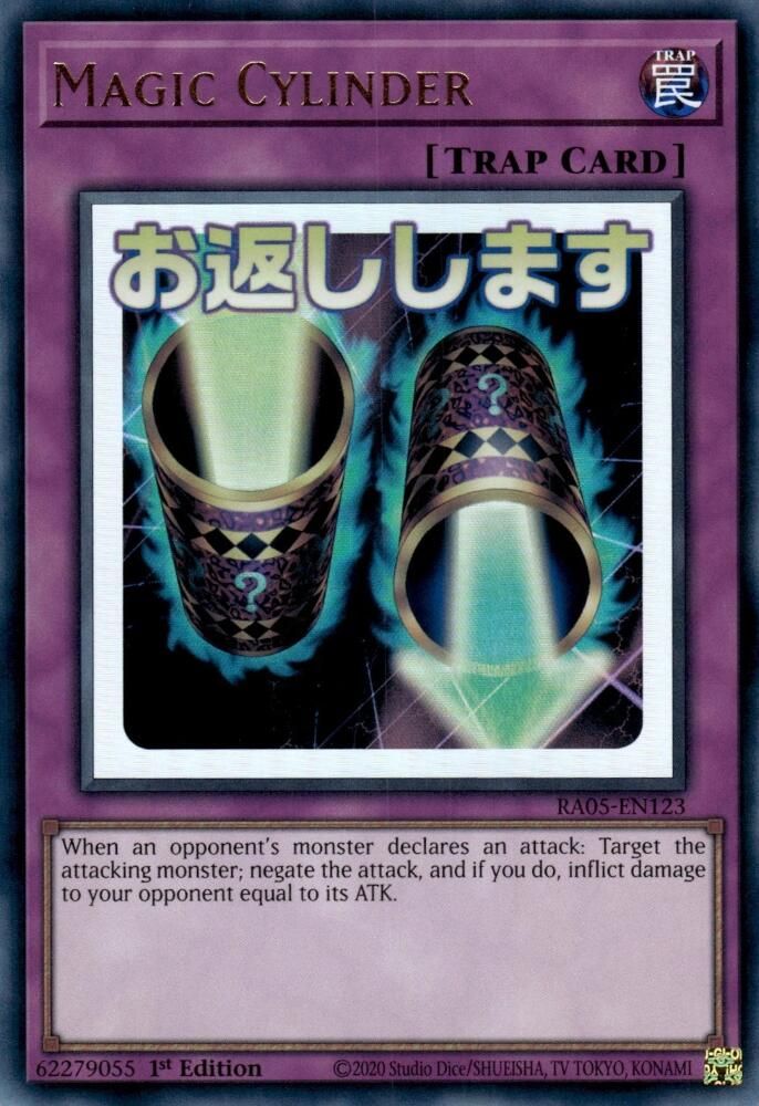 RA05-EN123 - Magic Cylinder - Ultra Rare - Rarity Collection 5