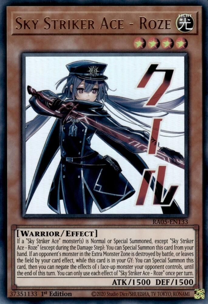 RA05-EN133 * Sky Striker Ace - Roze * Ultra Rare * Rarity Collection 5