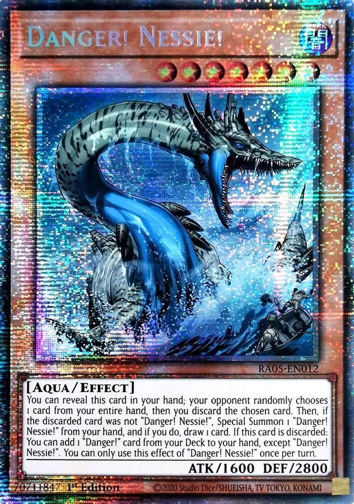RA05-EN012 - Danger! Nessie! - Starlight Rare - Rarity Collection 5