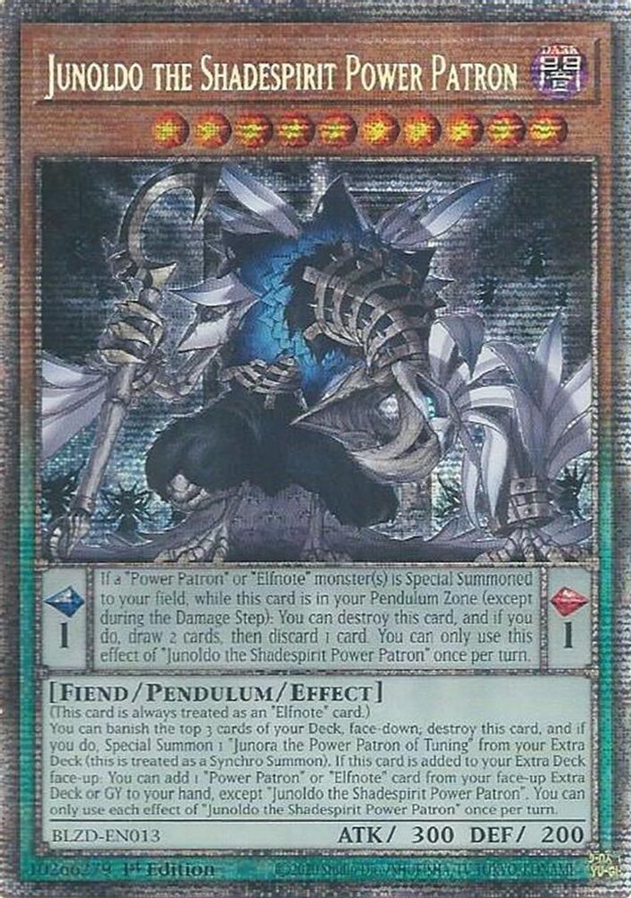 BLZD-EN013 - Junoldo the Shadespirit Power Patron - Starlight Rare - Blazing Dominion