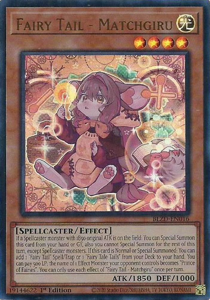BLZD-EN016 - Fairy Tail - Matchgiru - Ultra Rare - Blazing Dominion