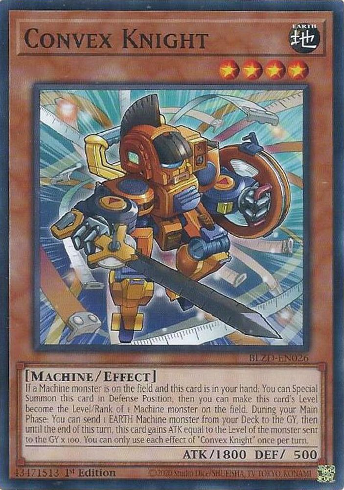 BLZD-EN026 - Convex Knight - Common - Blazing Dominion
