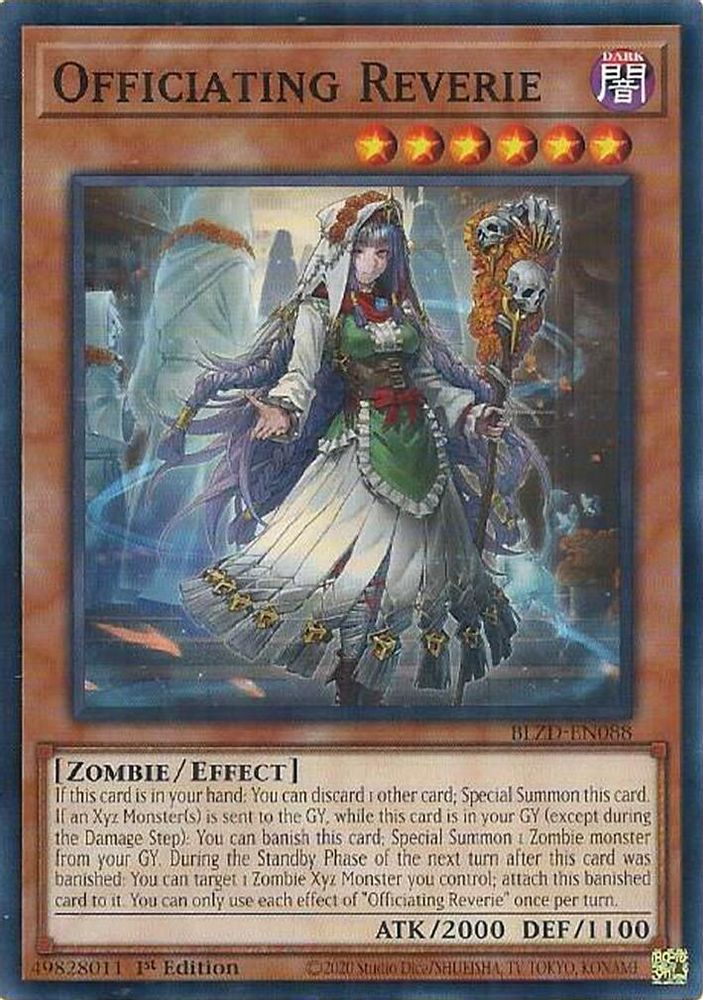 BLZD-EN088 - Officiating Reverie - Common - Blazing Dominion
