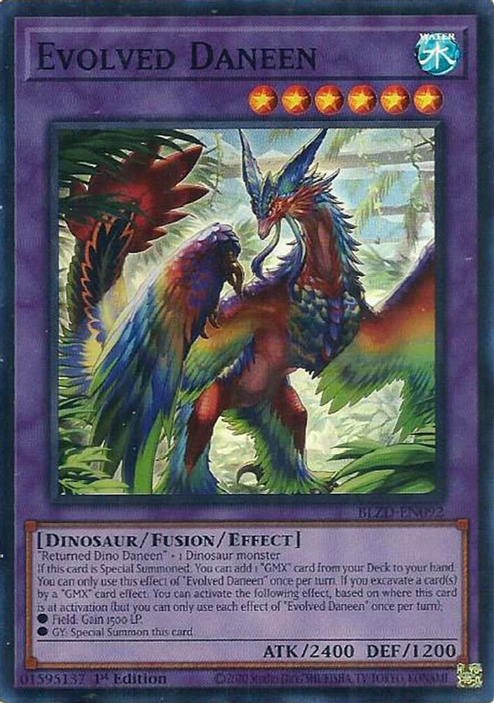 BLZD-EN092 * Evolved Daneen * Super Rare * Blazing Dominion