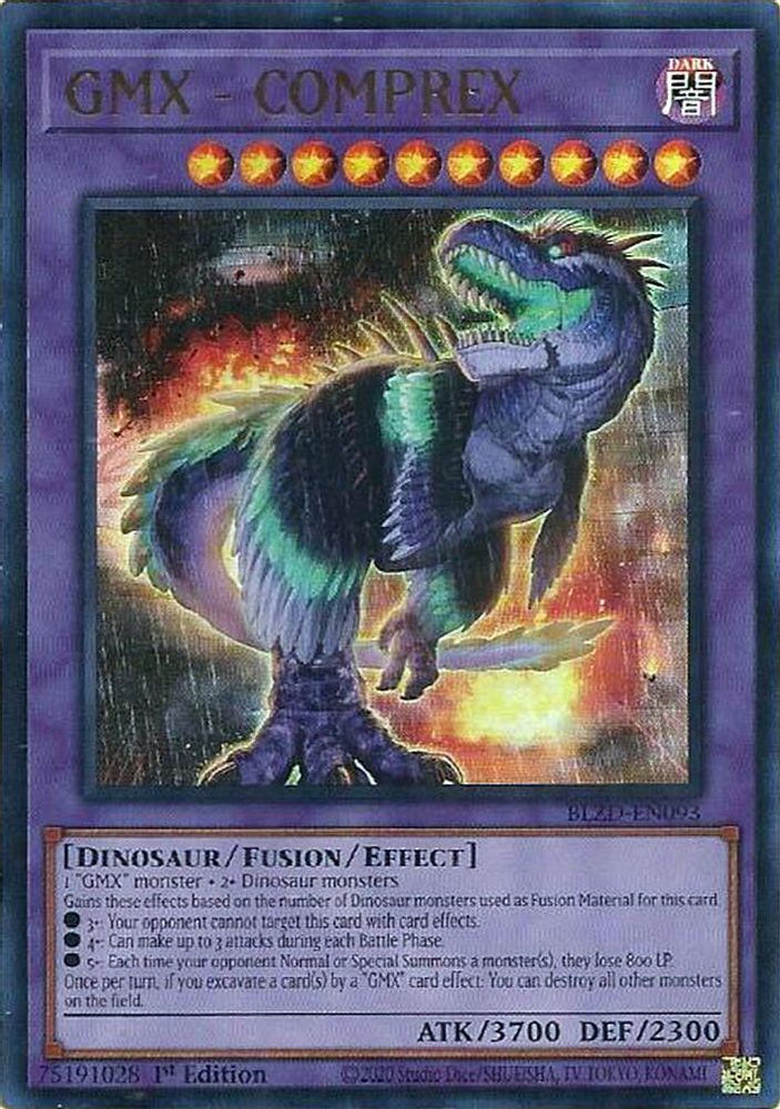 BLZD-EN093 - GMX - COMPREX - Ultra Rare - Blazing Dominion