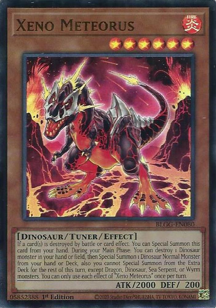BLGG-EN080 - Xeno Meteorus - Ultra Rare - Battles of Legend: Glorious Gallery