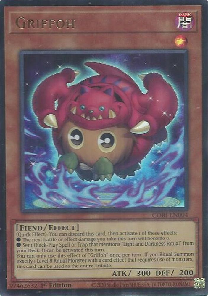 CORI-EN004 * Griffoh * Ultra Rare * Chaos Origins
