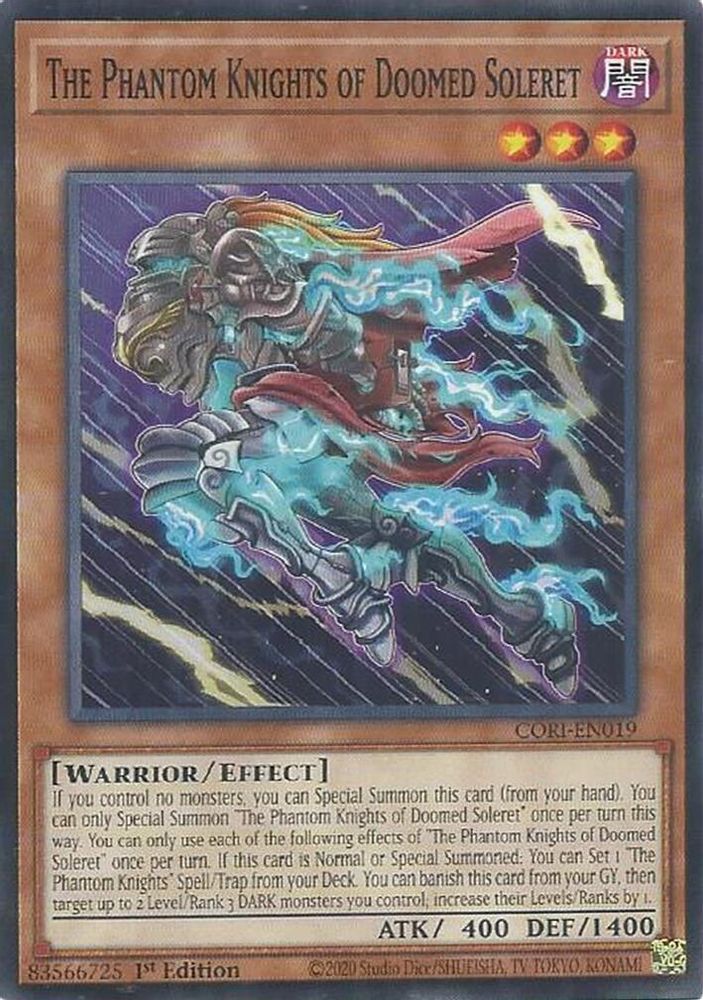 CORI-EN019 * The Phantom Knights of Doomed Soleret * Common * Chaos Origins