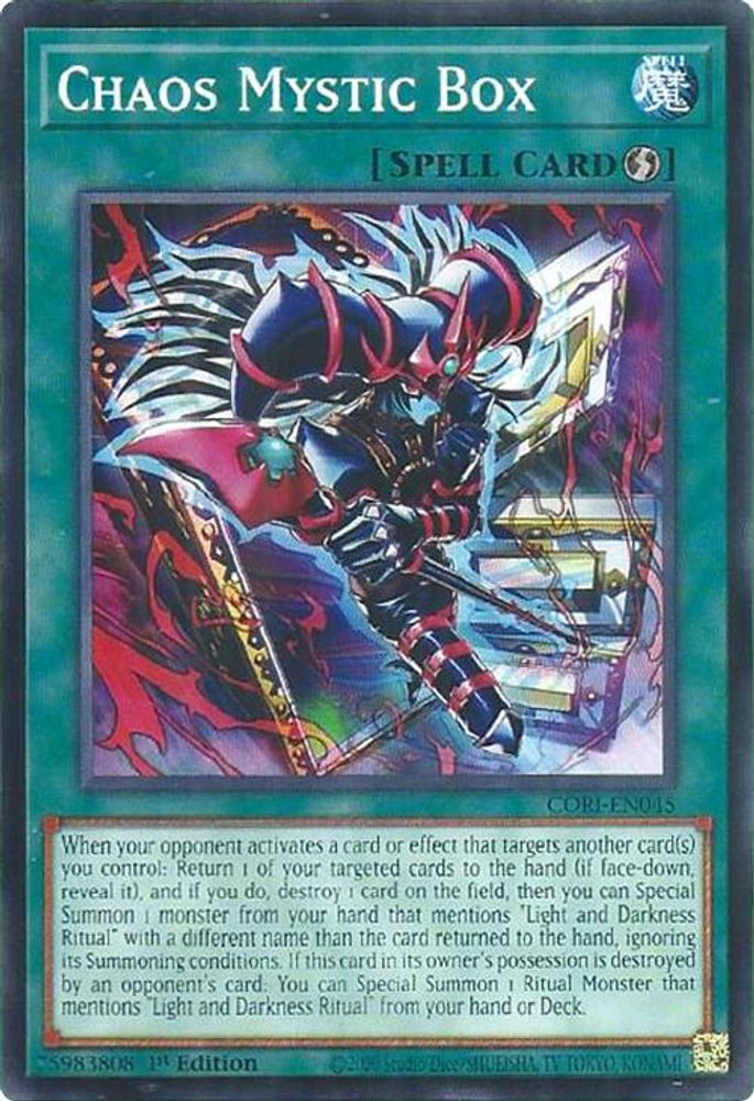 CORI-EN045 * Chaos Mystic Box * Common * Chaos Origins
