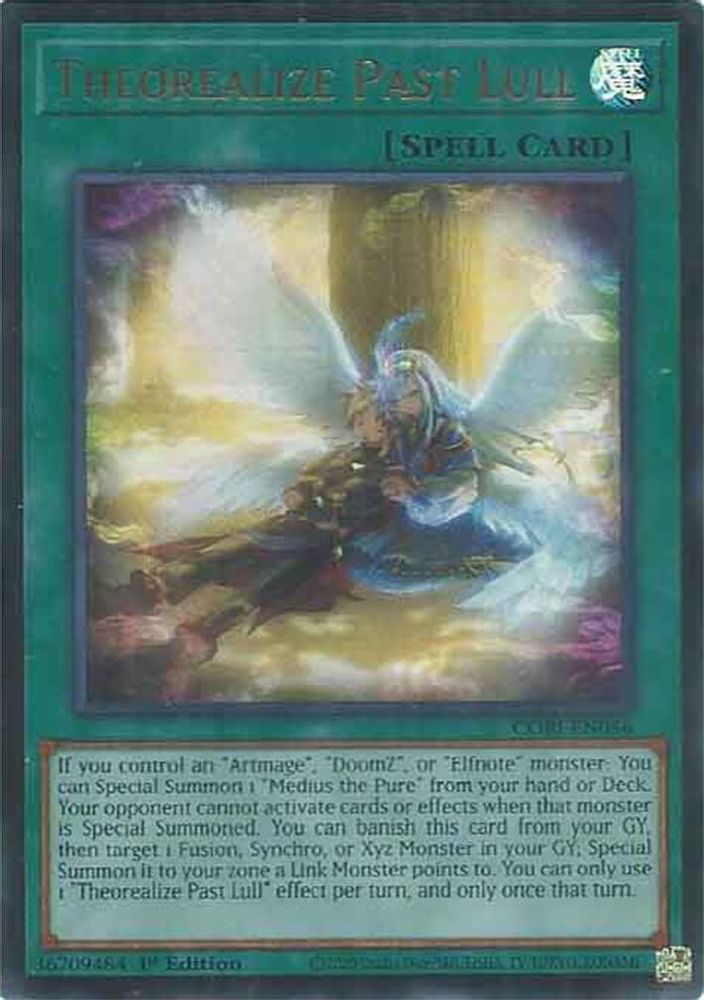 CORI-EN056 * Theorealize Past Lull * Ultra Rare * Chaos Origins