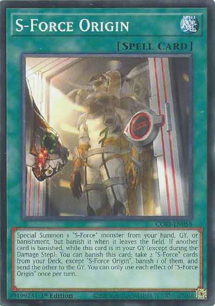 CORI-EN058 * S-Force Origin * Common * Chaos Origins