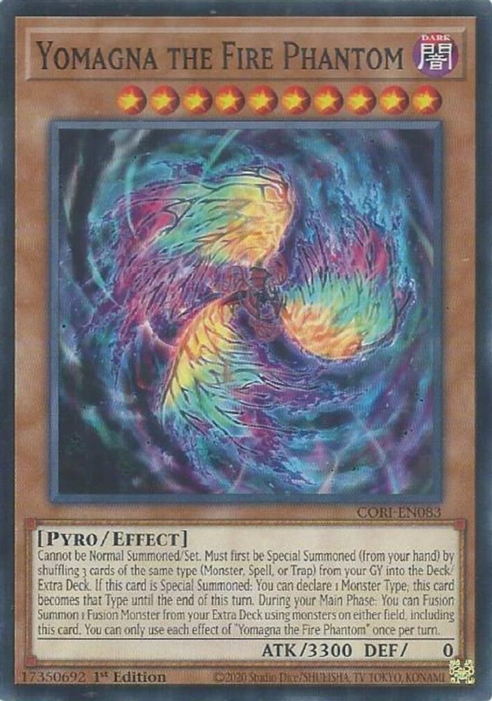 CORI-EN083 * Yomagna the Fire Phantom * Common * Chaos Origins