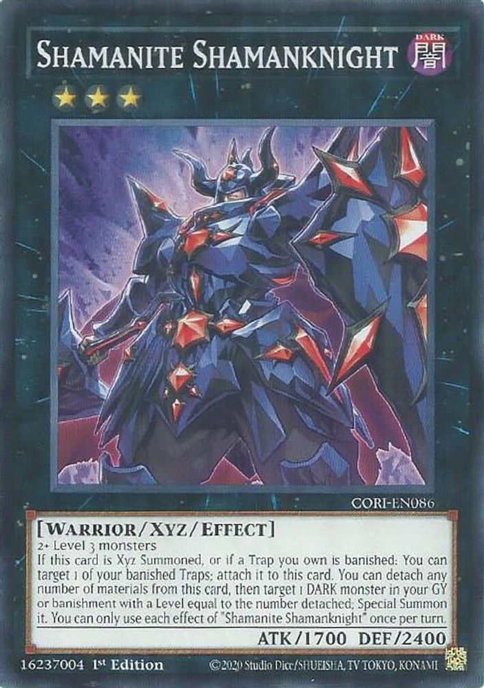 CORI-EN086 * Shamanite Shamanknight * Common * Chaos Origins