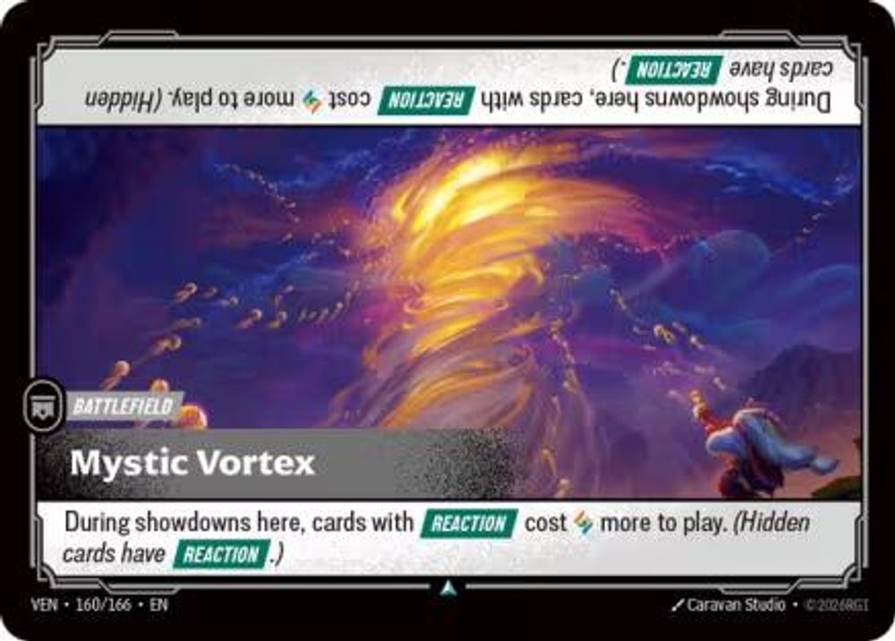 160/166 * Mystic Vortex (Foil) * Uncommon * Vendetta