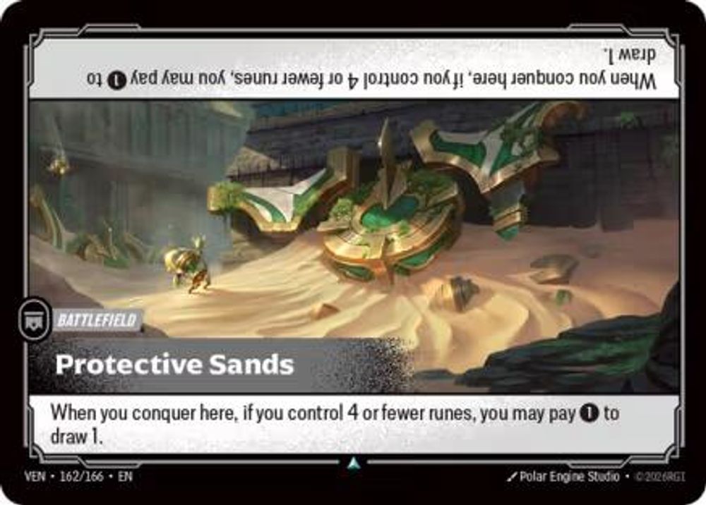 162/166 * Protective Sands (Foil) * Uncommon * Vendetta