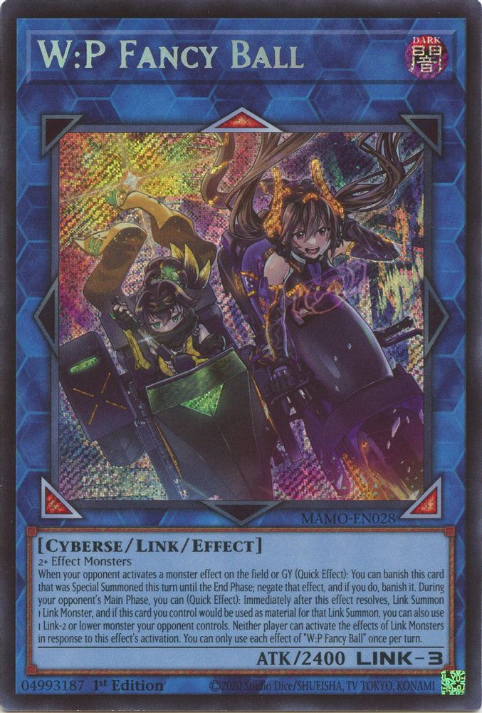 MAMO-EN028 * W:P Fancy Ball * Secret Rare * Magnificent Monsters