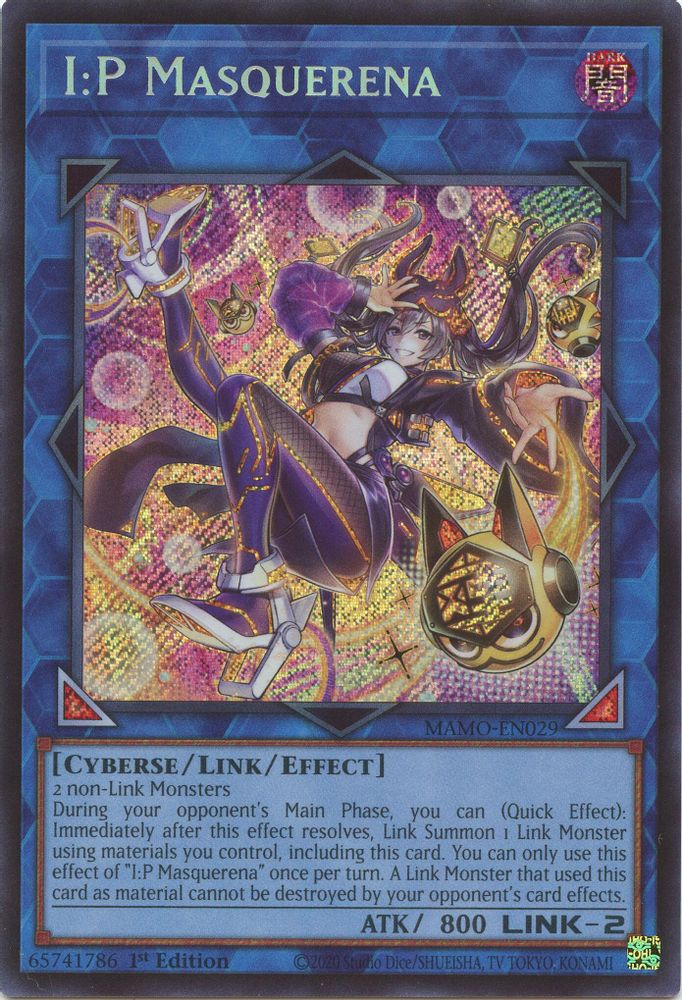 MAMO-EN029 * I:P Masquerena * Secret Rare * Magnificent Monsters