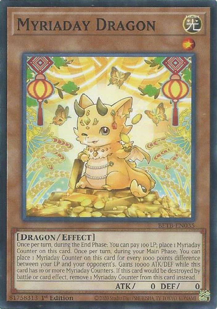 BETB-EN035 * Myriaday Dragon * Common * Beyond the Brave